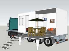 集装箱房车设计创意：流动的小屋
