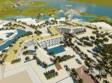 海南海口集装箱酒店建筑规划设计方案