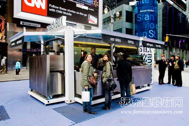 snackbox快餐店,住人集装箱活动房屋,二手集装箱货柜