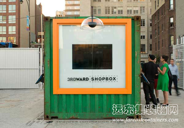 SHOPBOX,住人集装箱活动房屋,二手集装箱货柜