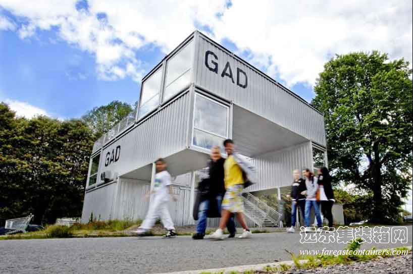 GAD艺术画廊,二手集装箱,住人集装箱活动房屋