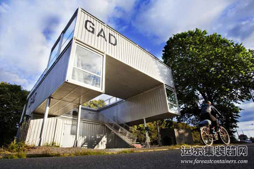 GAD艺术画廊,二手集装箱,住人集装箱活动房屋