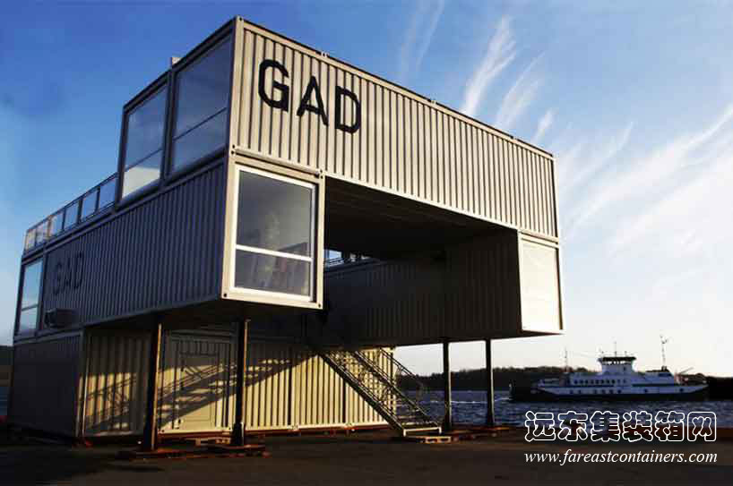 GAD艺术画廊,二手集装箱,住人集装箱活动房屋