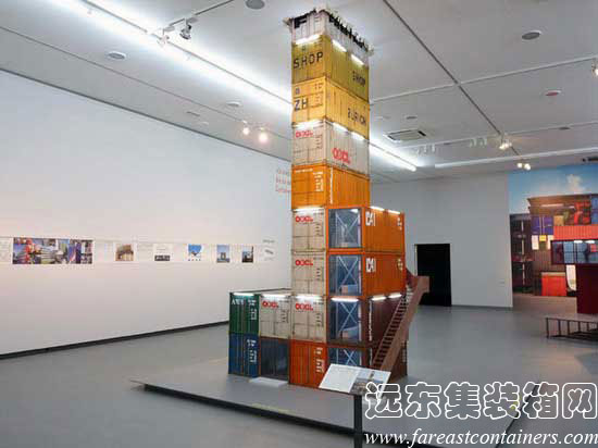 德国“集装箱建筑展”,住人集装箱活动房屋,二手集装箱