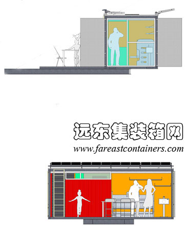 微设计,集装箱活动房,二手集装箱货柜,住人集装箱房屋