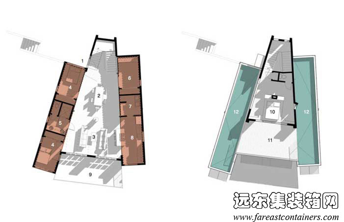 Shipping Container House,住人集装箱活动房屋,二手集装箱货柜