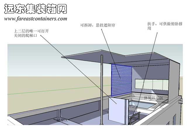 可变形的移动住所,住人集装箱房屋,二手集装箱货柜,集装箱活动房