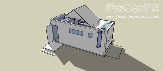 可变形的移动住所,二手集装箱货柜,集装箱活动房,住人集装箱房屋