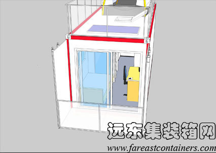 集装箱房车,住人集装箱活动房屋,集装箱活动房,二手集装箱货柜