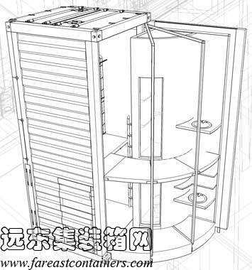 集装箱临时住宅,住人集装箱房屋,集装箱活动房,二手集装箱货柜