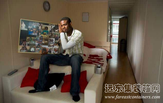 英国布莱顿临时居所,集装箱活动房屋,住人集装箱