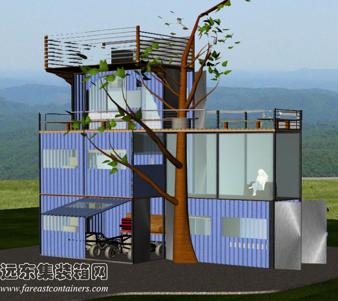 Container Home,集装箱住宅,集装箱房屋,集装箱建筑,集装箱活动房,住人集装箱