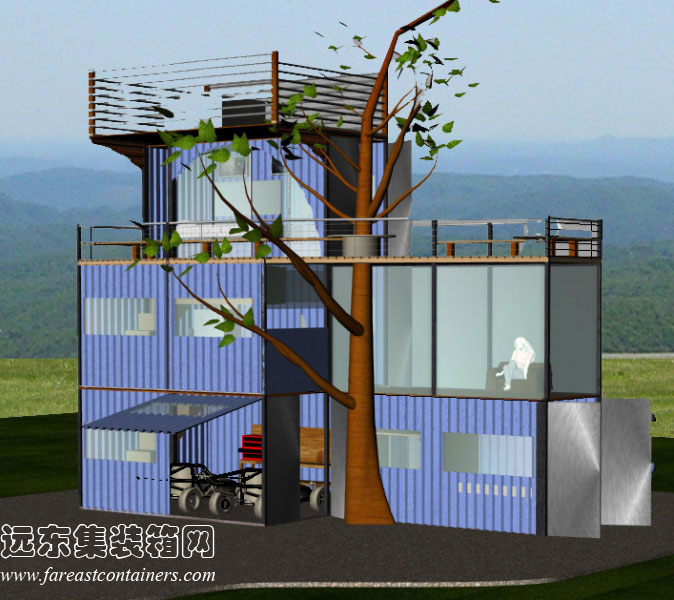 Container Home,集装箱住宅,集装箱房屋,集装箱建筑,集装箱活动房,住人集装箱