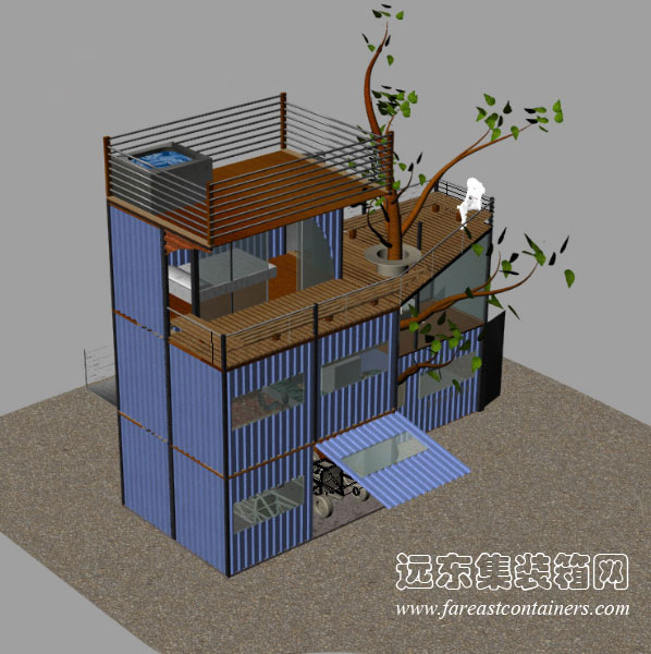 Container Home,集装箱住宅,集装箱房屋,集装箱建筑,集装箱活动房,住人集装箱