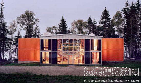 Adam Kalkin 设计的 12 Container Home,集装箱房屋,集装箱建筑,集装箱住宅,集装箱活动房,住人集装箱