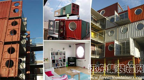 Container City,集装箱房屋,集装箱建筑,集装箱住宅,集装箱活动房,住人集装箱