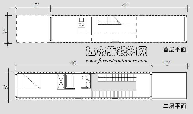 LOT-EK 设计的 CHK 1×1 模型,集装箱房屋,集装箱建筑,集装箱住宅,集装箱活动房,住人集装箱