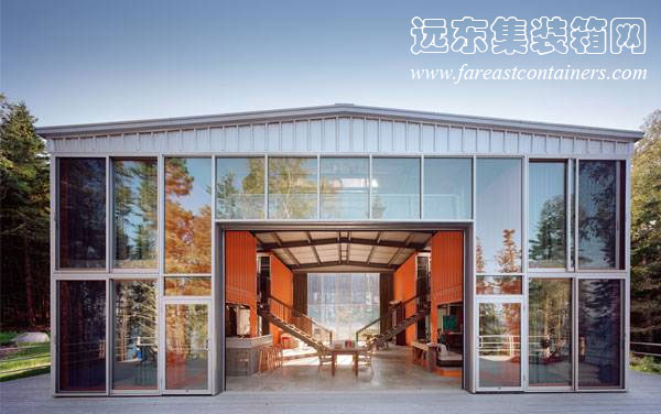 由 Adam Kalkin 设计的 12 Container Home,集装箱房屋,集装箱建筑,集装箱住宅,集装箱活动房,住人集装箱
