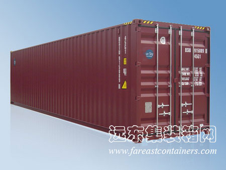 40尺hc标准干货集装箱规格:材质,尺寸,容积,重量