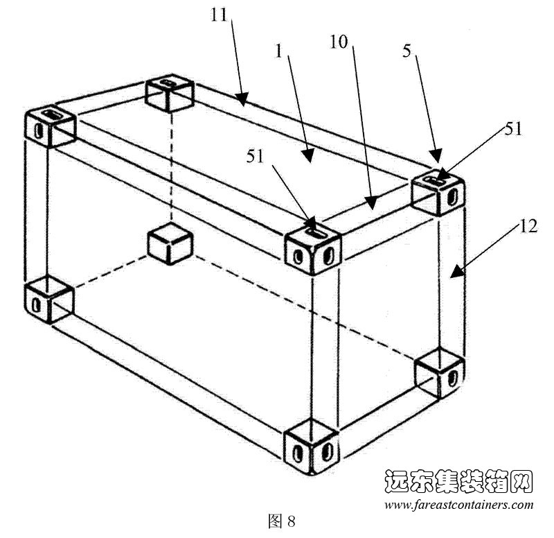 用于集装箱建筑单元模块多层或高层建筑的连接结构