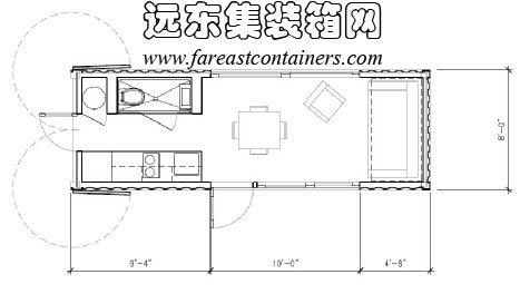 c192 nomad,集装箱住宅,集装箱建筑,集装箱房屋,集装箱活动房,住人集装箱