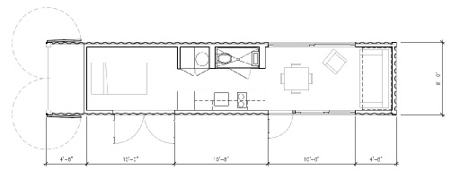 集装箱房屋设计案例: HyBrid C-series(1)