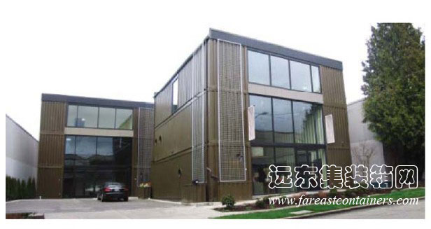 HyBrid C3600集装箱办公楼外观,集装箱住宅,集装箱建筑,集装箱房屋,集装箱活动房,住人集装箱