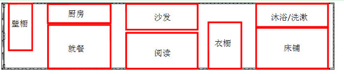 移动居住单元伸缩式扩展示意图,集装箱房屋,集装箱活动房,住人集装箱,集装箱住宅,集装箱建筑