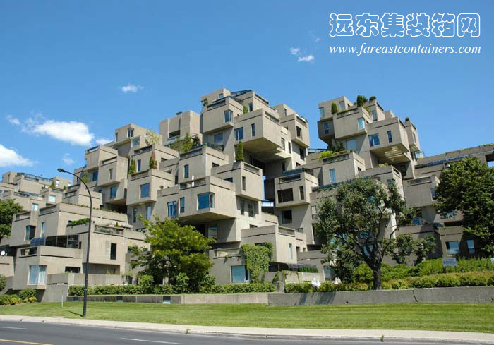 Habitat 67,盒子建筑,模块化建筑