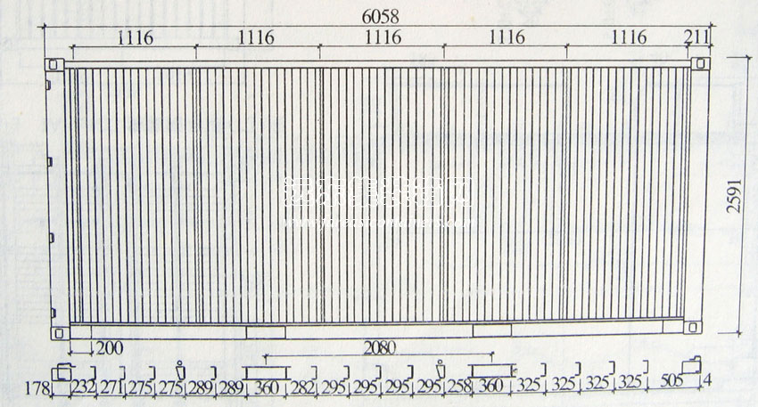 ICC 集装箱侧板图