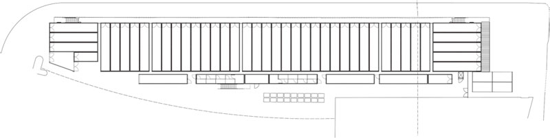 BOX PARK 集装箱购物中心一层平面图