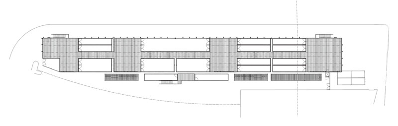 BOX PARK 集装箱购物中心二层平面图