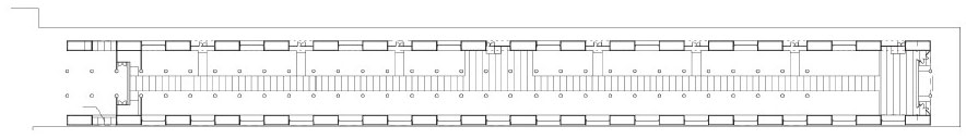 集装箱建筑： Nomadic 集装箱博物馆平面图