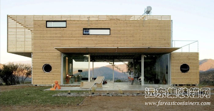 集装箱别墅设计:Infiniski Manifesto House(1)