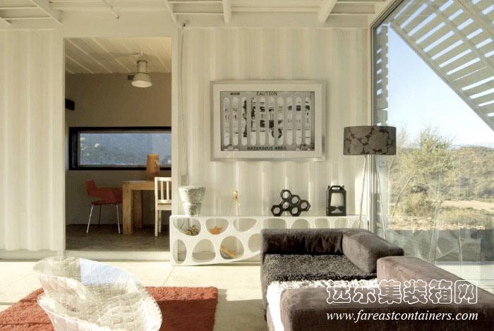 Infiniski Manifesto House 集装箱别墅厨房外观