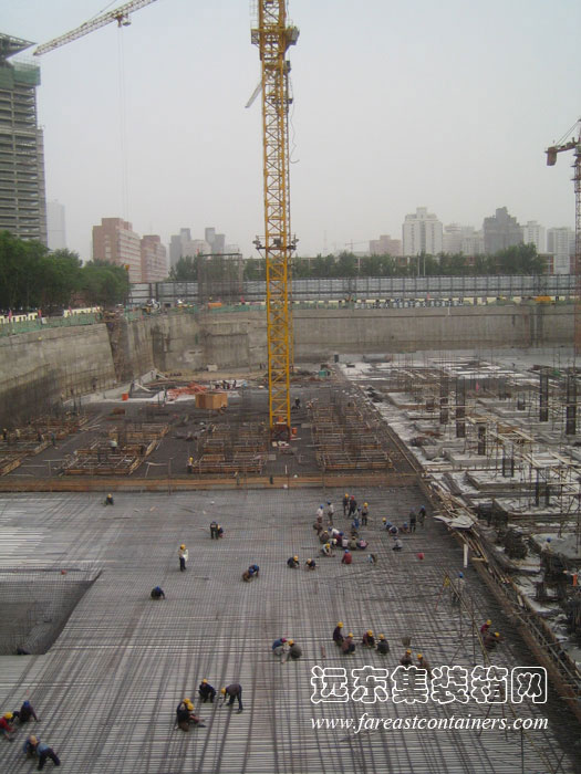 SANLITUN SOUTH 三里屯南区集装箱建筑建造过程