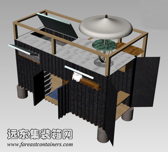 Container House,集装箱建筑,集装箱房屋,集装箱住宅,集装箱活动房,住人集装箱