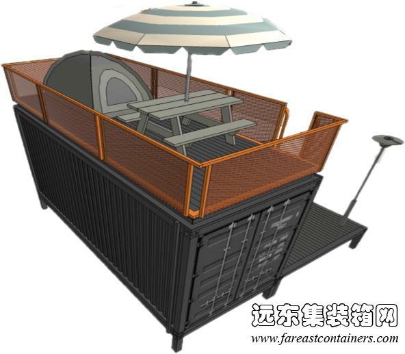 集酷Camp15的俯视外观
